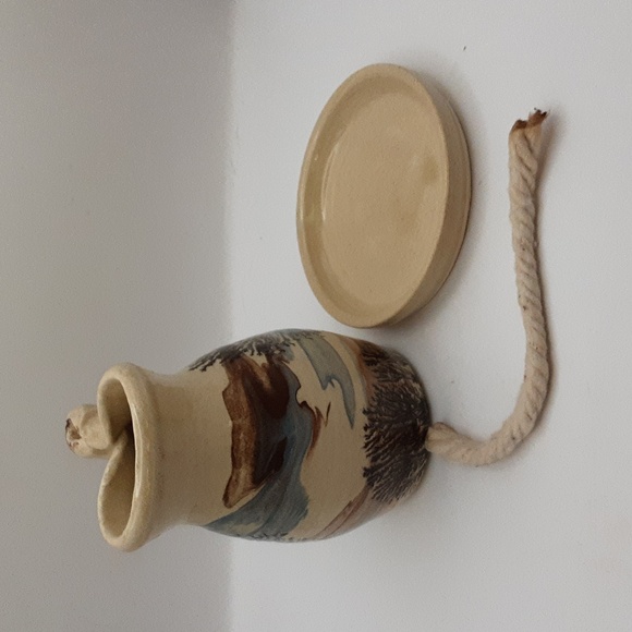 Vintage Sevierville Pottery Tree Art Genie Lamp - Picture 6 of 13